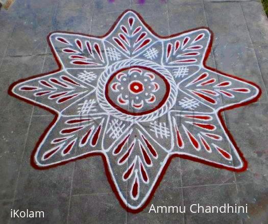 Rangoli: Friday kavi kolam