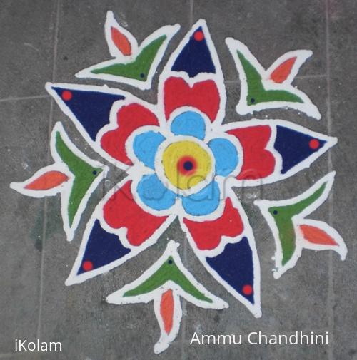 Rangoli: Freehand rangoli