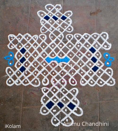 Rangoli: Dotted kolam