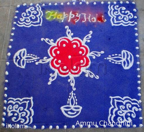 Rangoli: Holi spl rangoli