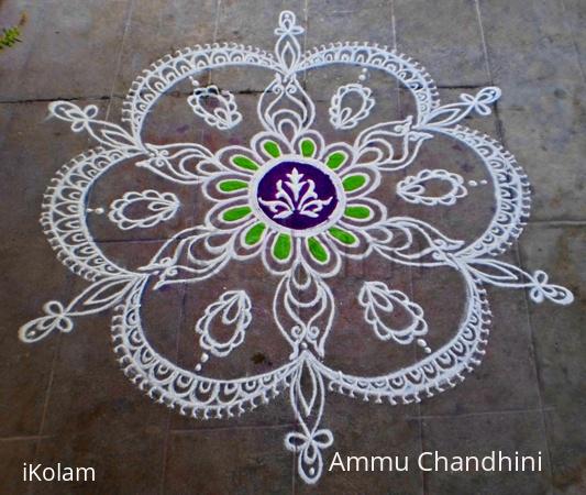 Rangoli: Freehand rangoli