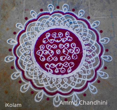 Rangoli: Dotted kolam