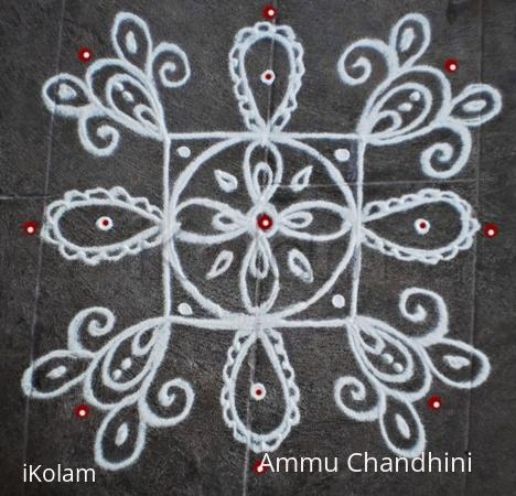 Rangoli: Freehand rangoli