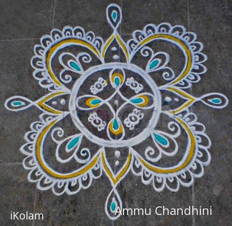 Rangoli: Freehand rangoli