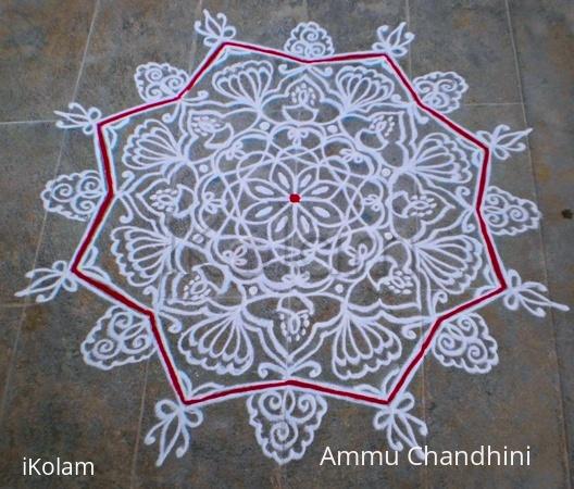 Rangoli: Freehand rangoli