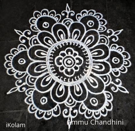 Rangoli: Freehand rangoli