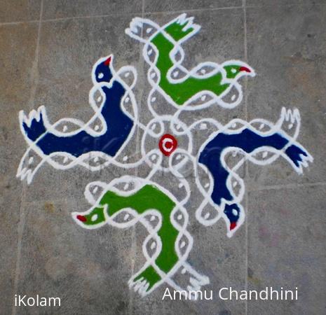 Rangoli: Dotted kolam