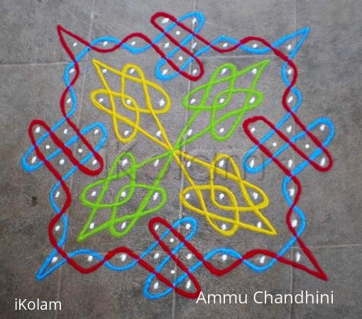 Rangoli: Dotted kolam