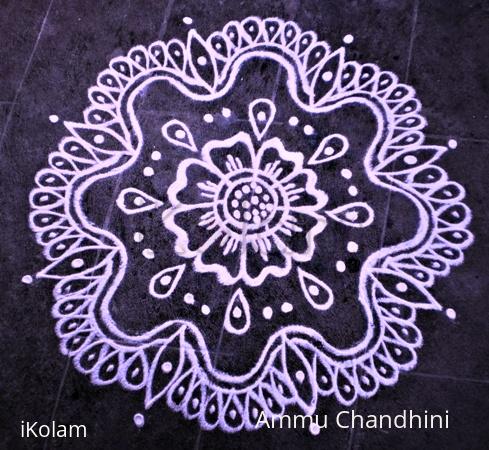 Rangoli: Freehand rangoli