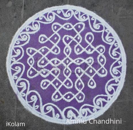 Rangoli: Dotted kolam