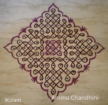 Rangoli: Dotted kolam