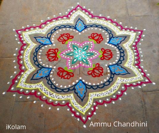 Rangoli: freehand rangoli