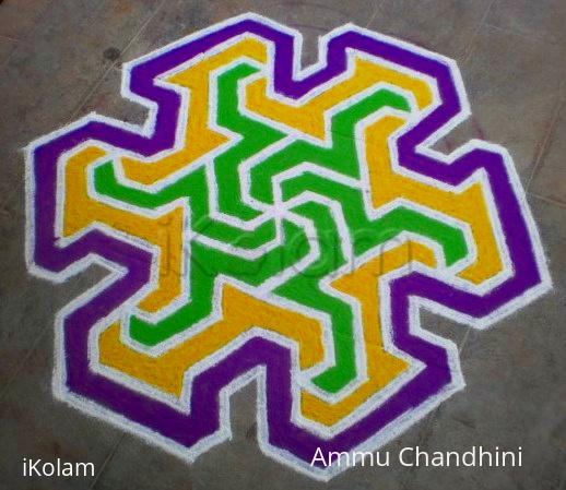 Rangoli: Rajamma mam's puzzle