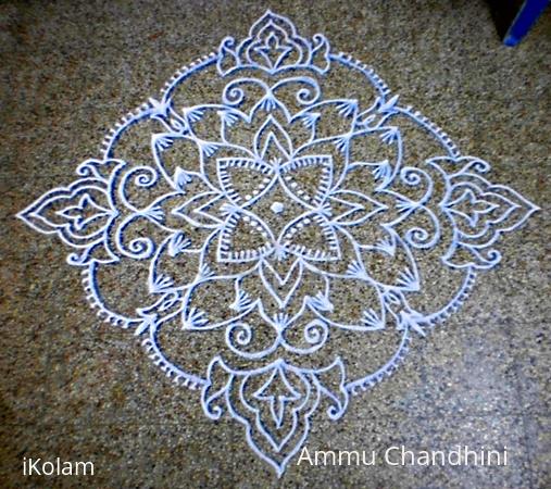 Rangoli: Freehand rangoli