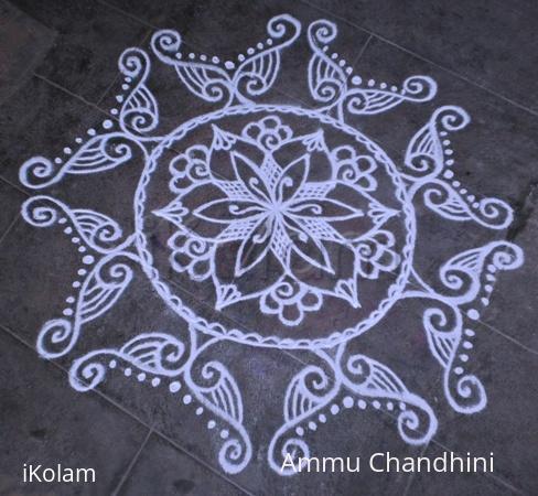 Rangoli: Dotted kolam