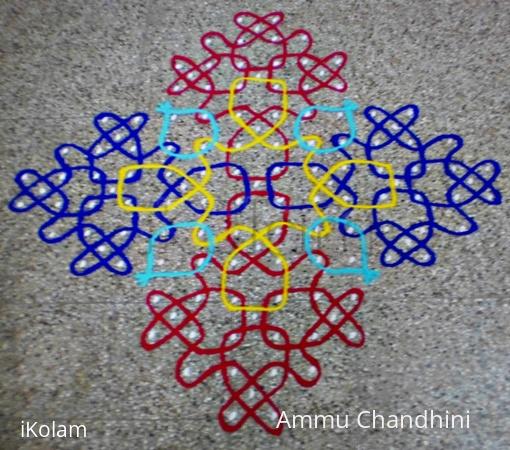 Rangoli: Dotted kolam