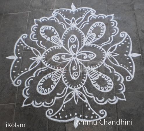 Rangoli: Freehand rangoli