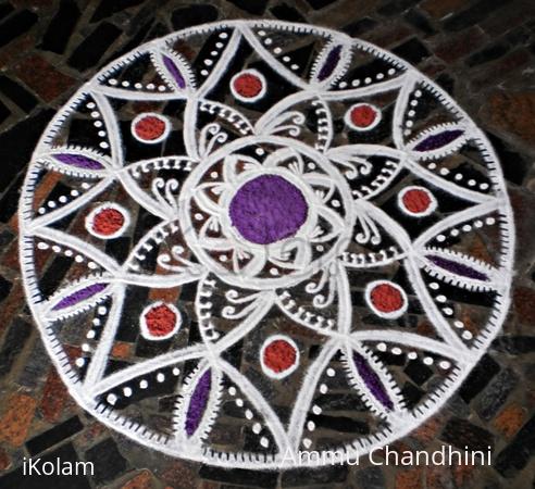 Rangoli: Freehand rangoli