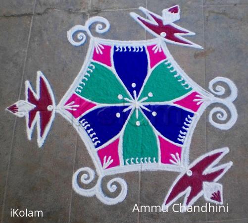 Rangoli: Dotted kolam