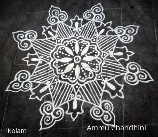 Rangoli: Freehand rangoli