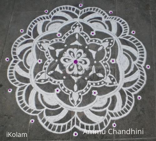 Rangoli: Freehand rangoli