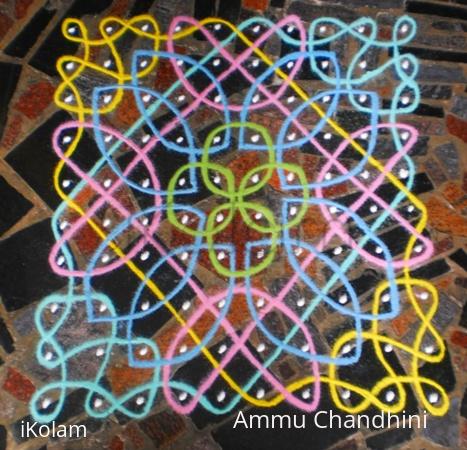 Rangoli: Dotted kolam