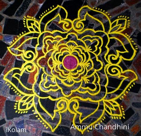 Rangoli: Freehand rangoli