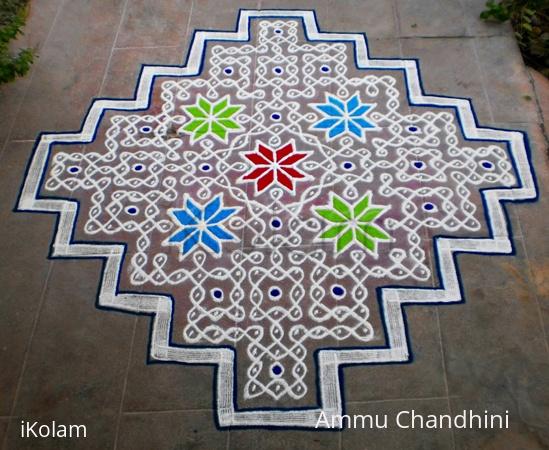 Rangoli: Dotted kolam-900th kolam