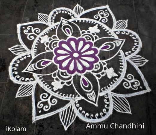 Rangoli: Freehand rangoli