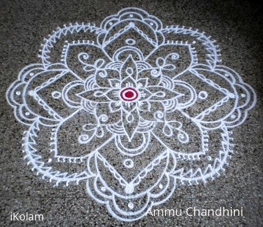 Rangoli: Freehand rangoli