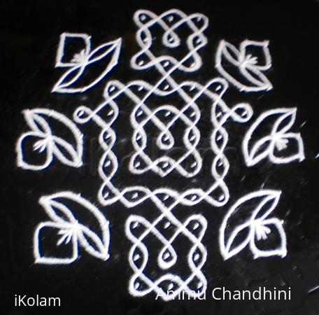 Rangoli: Dotted kolam