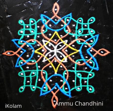 Rangoli: Dotted kolam