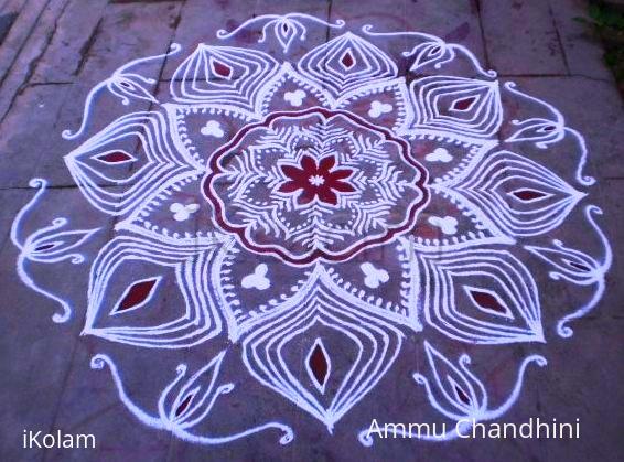 Rangoli: Aadi perukku spl kolam