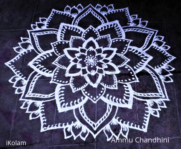 Rangoli: Freehand rangoli