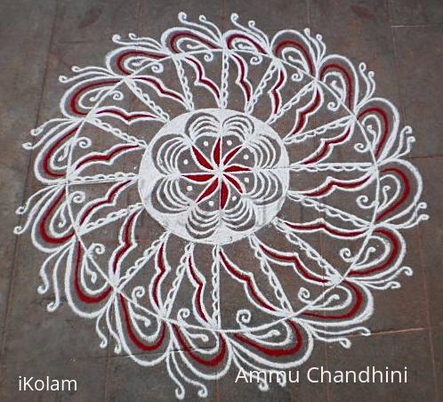 Rangoli: Aadi 2nd sevvai spl kolam