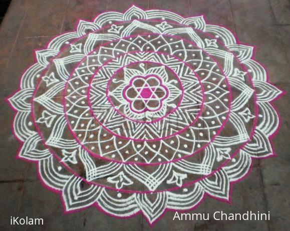 Rangoli: Aadi 3rd sevvai spl kolam