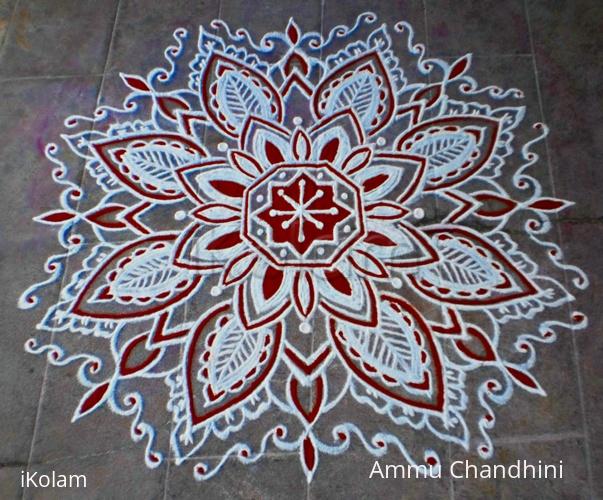 Rangoli: Aadi 4th velli(fri) spl kolam