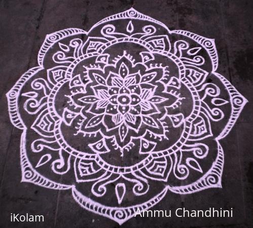 Rangoli: Freehand rangoli