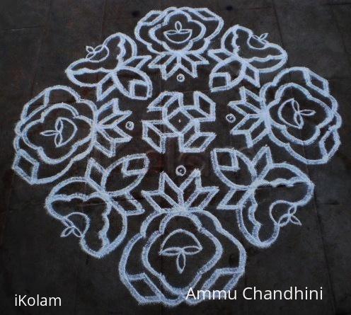 Rangoli: Dotted kolam