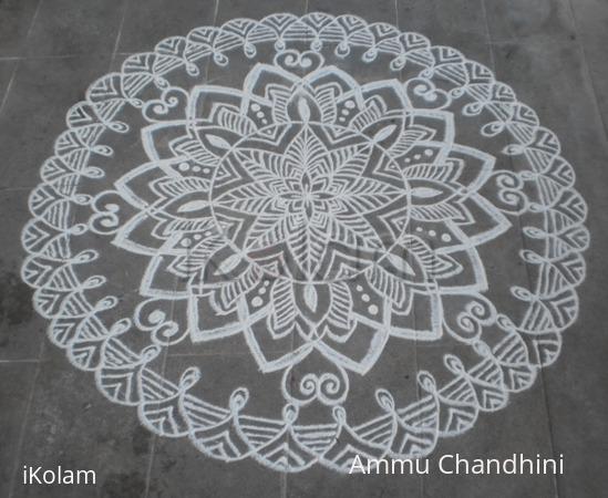 Rangoli: Freehand rangoli