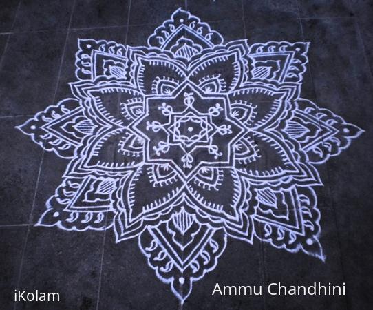 Rangoli: Freehand rangoli