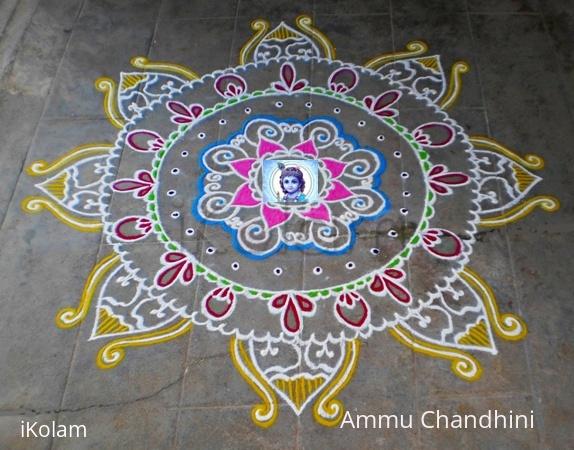 Rangoli: Krishna Jayanthy spl kolam