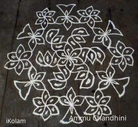 Rangoli: Dotted kolam