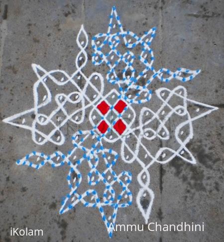 Rangoli: Dotted kolam