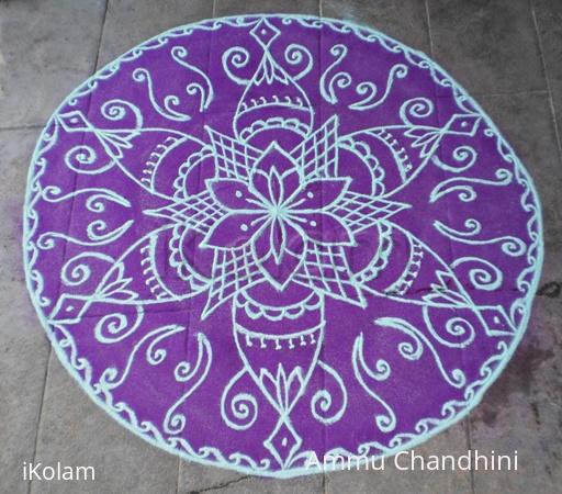 Rangoli: Purattaasi maadhappirappu kolam