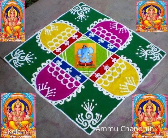 Rangoli: Ganesh Chathurthi Spl Kolam