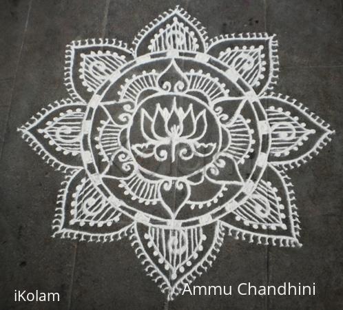 Rangoli: Freehand rangoli