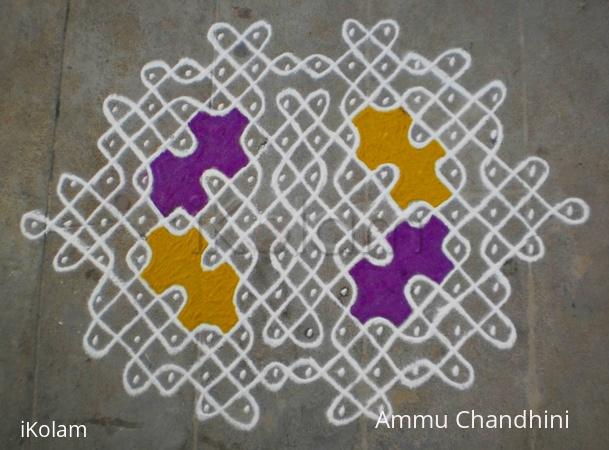 Rangoli: Dotted kolam