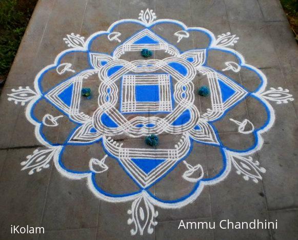 Rangoli: Navrathri day-2