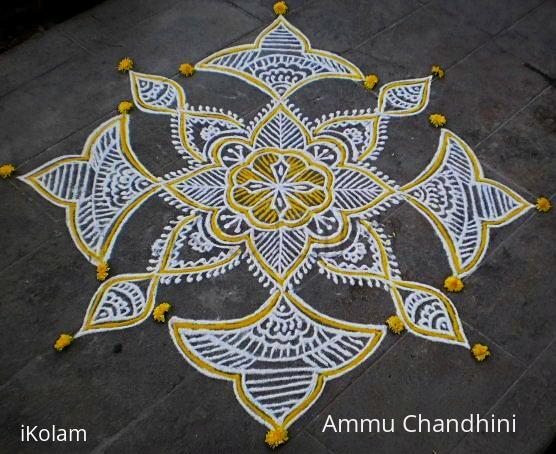 Rangoli: Navrathri day-3